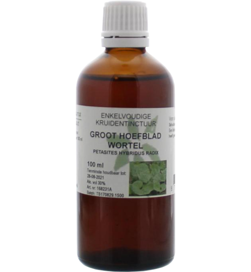 De Cruydhofgroot hoefblad wortel uitwendig tinctuur (100 ml)