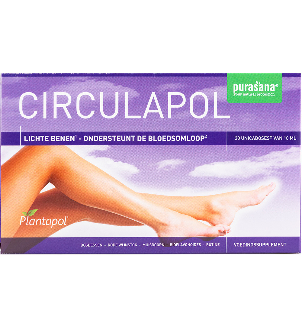 Purasana Plantapol Circulapol (20 stuks)