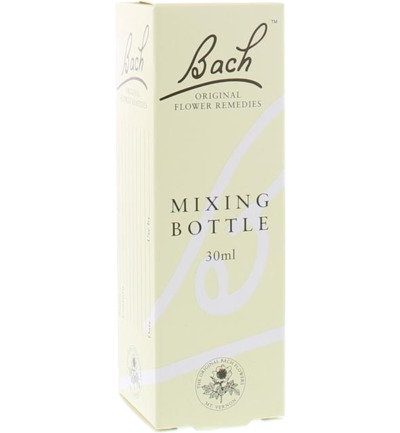 Bach Gebruikers flesje in doos met etiket (30 ml)