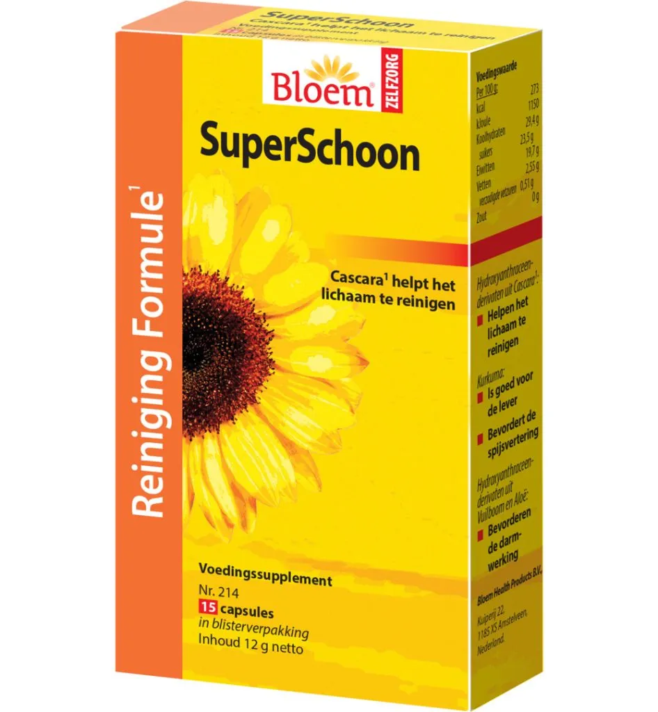 Bloem Super Schoon Reinigingskuur (15 capsules)