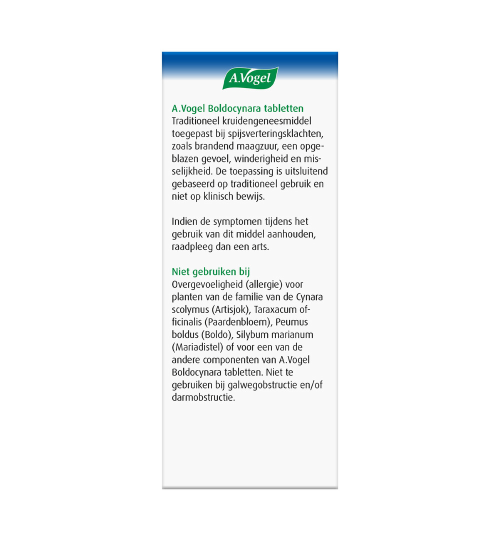 A.Vogel Boldocynara (80 tabletten) - image 3