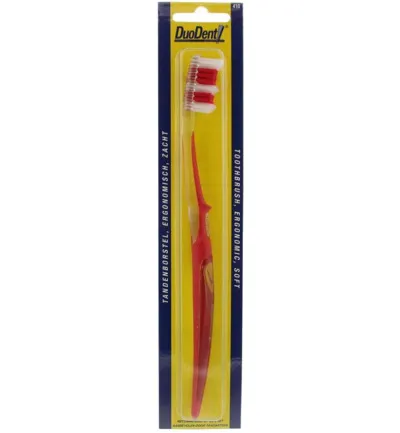 Duodent Tandenborstel ergonomisch zacht (1 stuk)