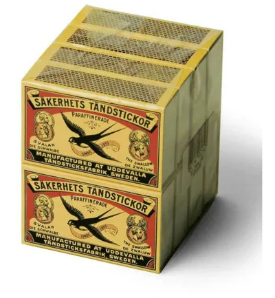 Zwaluw Lucifers Klein Doosje (8 stuks)