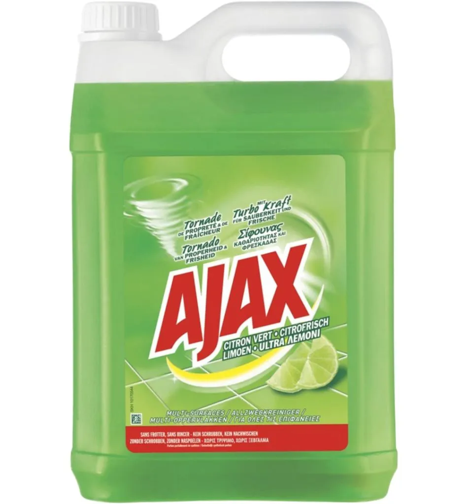 Ajax Allesreiniger limoen fris (5000 ml)