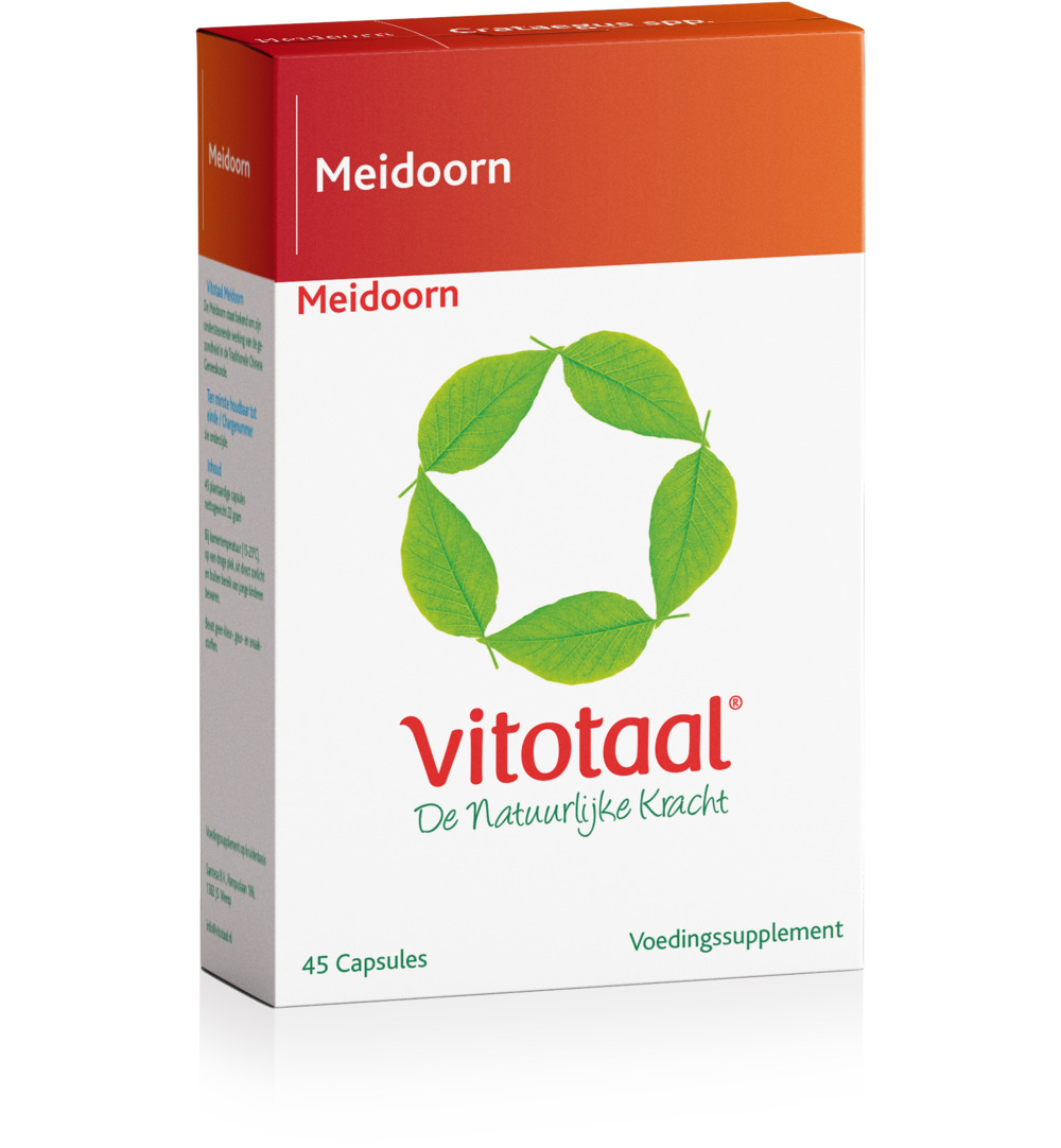Vitotaal Meidoorn (45 capsules)
