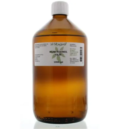 De Cruydhof Rijstezemelolie (1000 ml)
