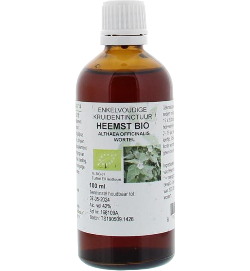 De Cruydhof Althaea officinalis rad/heemst tinctuur bio (100 ml)