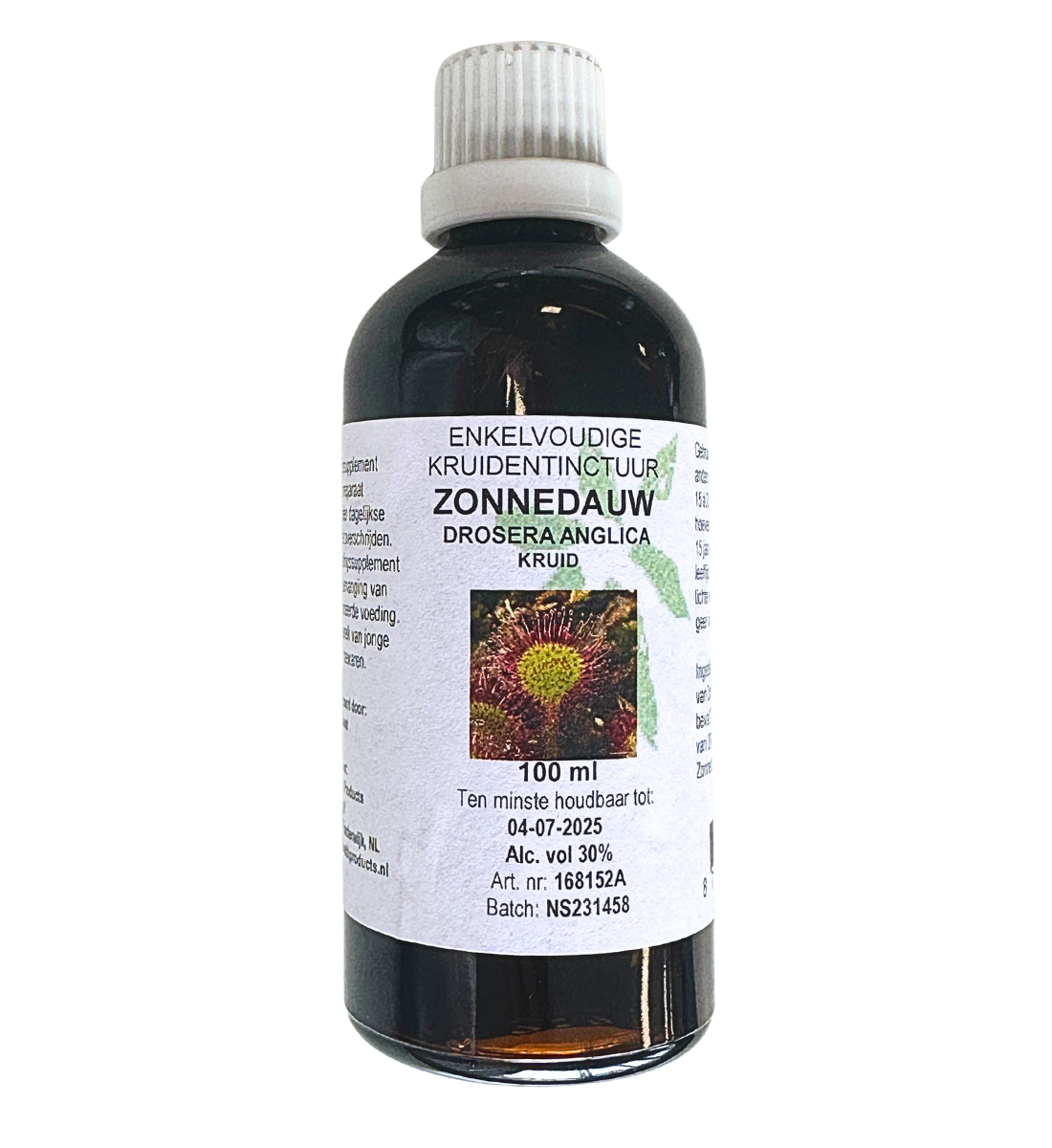 De Cruydhof Drosera Anglica Zonnedauw Tinctuur (100 ml)