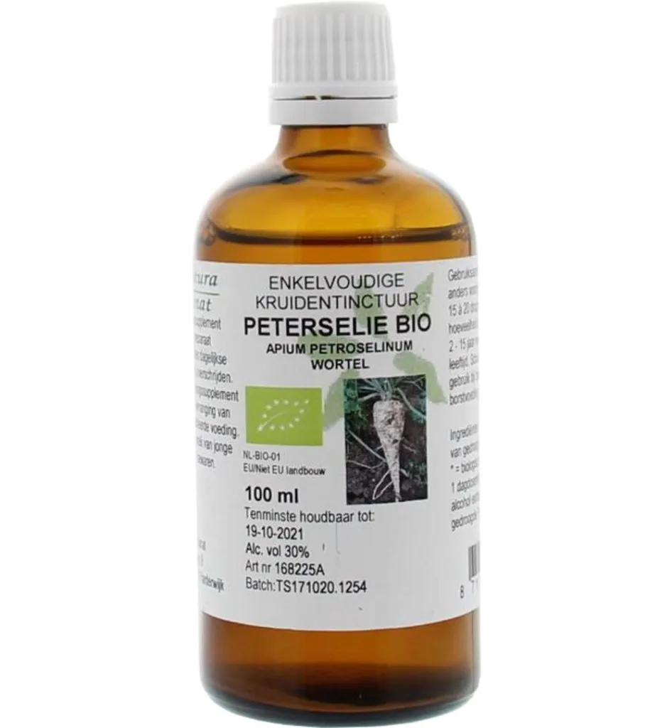De Cruydhof Apium petroselin radix/peterselie tinctuur bio (100 ml)