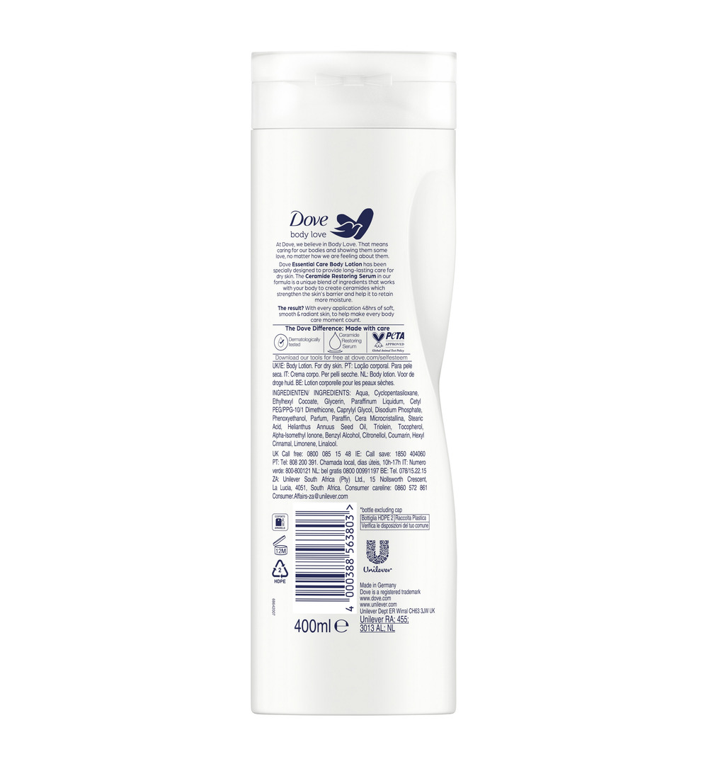 Dove Body lotion essential (400 ml) - image 2