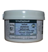 VitaZouten Kalium aluminium sulfuricum VitaZout Nr. 20 (720 tabletten)
