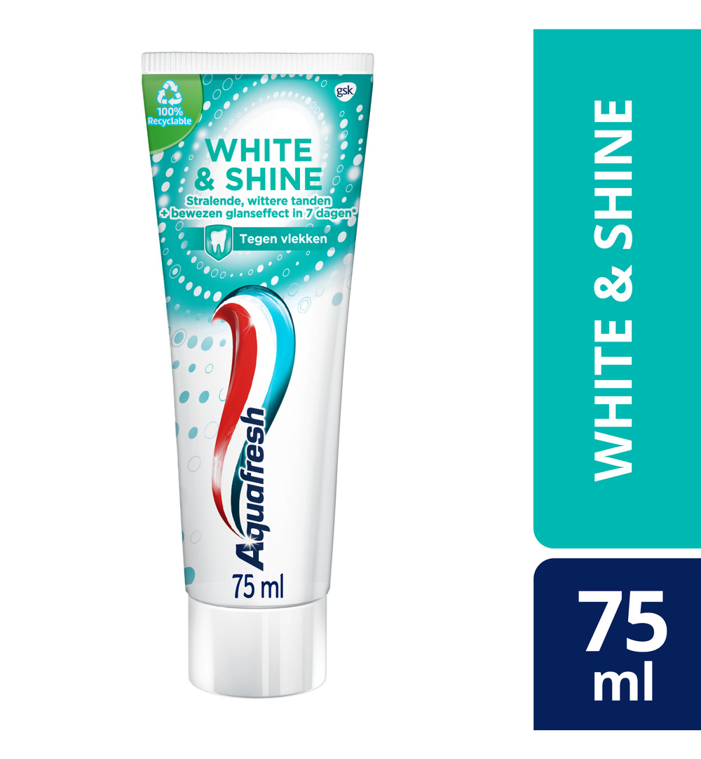 Aquafresh Tandpasta white & shine (75 ml)