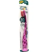Aquafresh Tandenborstel kids junior teeth 6+ jaar (1 stuk)