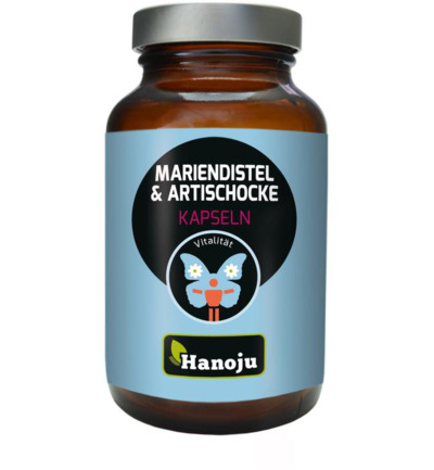 Hanoju Artisjok 200mg & mariadistel 200mg (90 capsules)