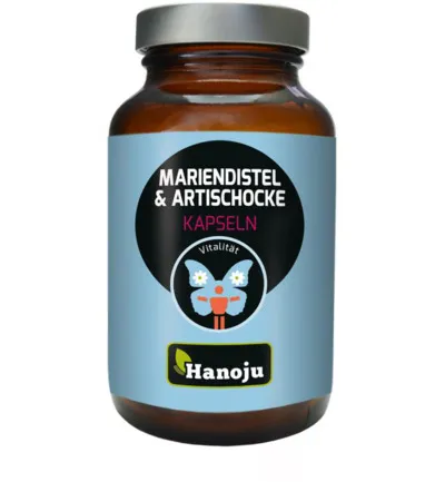 Hanoju Artisjok 200mg & mariadistel 200mg (90 capsules)