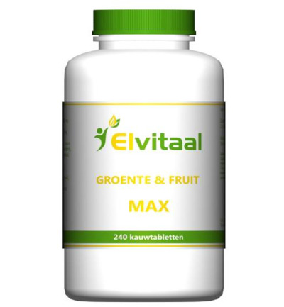 Elvitaal/Elvitumgroente en fruit max (240 stuks)