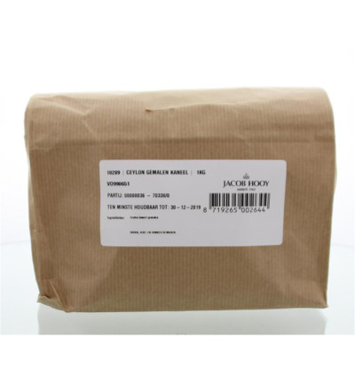 Jacob Hooy Kaneel ceylon gemalen (1000 gr)