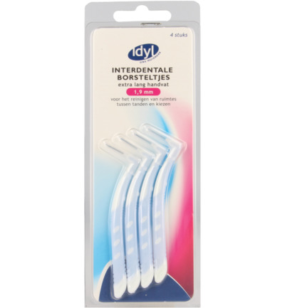 Idyl Interdentaal borstel XL handvat 1.9mm (4 stuks)