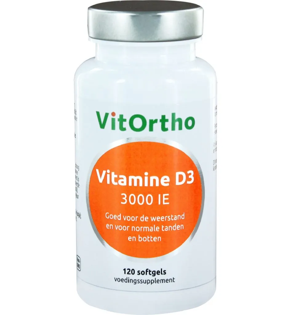 VitOrtho Vitamine D3 3000IE (120 softgels)