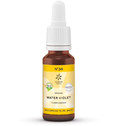 Lemon Pharma Bach bloesemremedies water violet bio (20 ml)