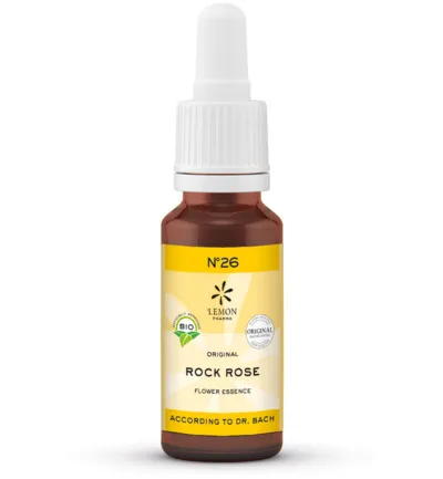 Lemon Pharma Bach bloesemremedies rock rose bio (20 ml)