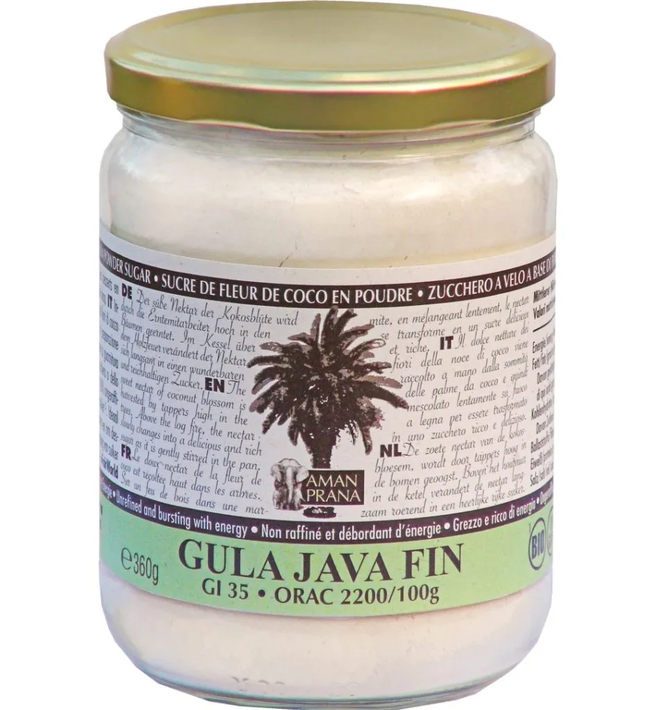 Amanprana Gula Java Fin Bio (360 gr)