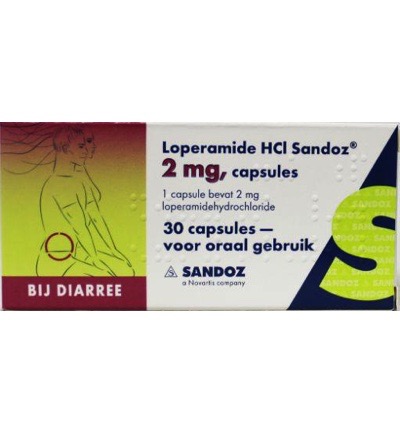 Sandoz Loperamide 2mg (30 capsules)