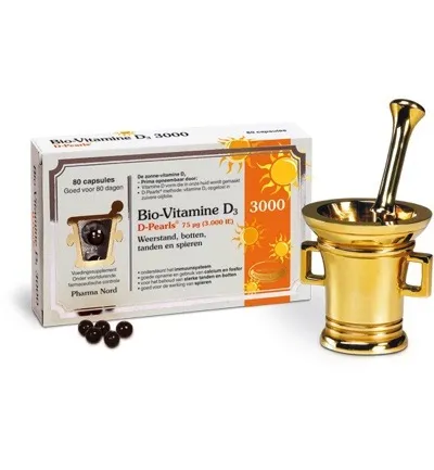 Pharma Nord Bio-Vitamine D3 3000IE D Pearls (80 capsules)