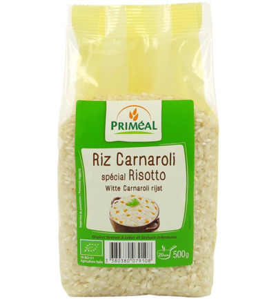Priméal Witte Carnaroli Rijst Bio (500 gr)