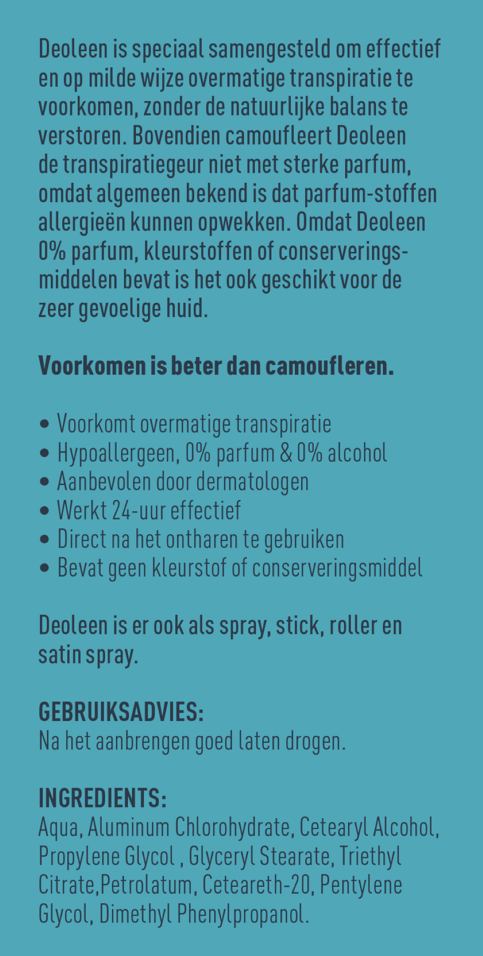 Deoleen Anti-transpirant creme sensitive (50 ml) - image 5