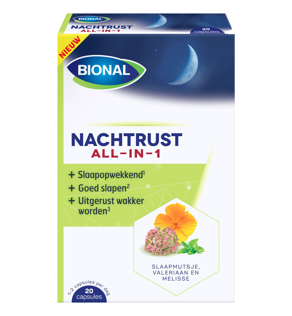 Bional Nachtrust All-In-1 (20 capsules)
