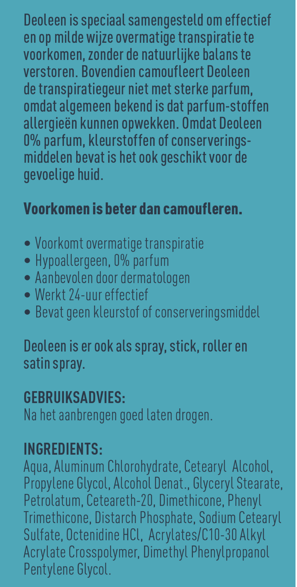 Deoleen Deodorant creme regular (50 ml) - image 5