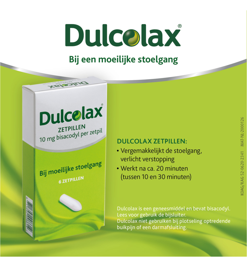 Dulcolax 10mg (6 zetpillen)