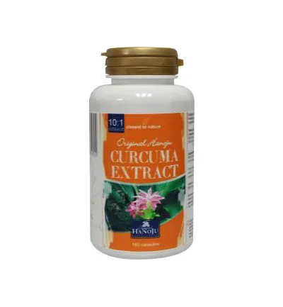 Hanoju Curcuma extract 400mg (180 capsules)