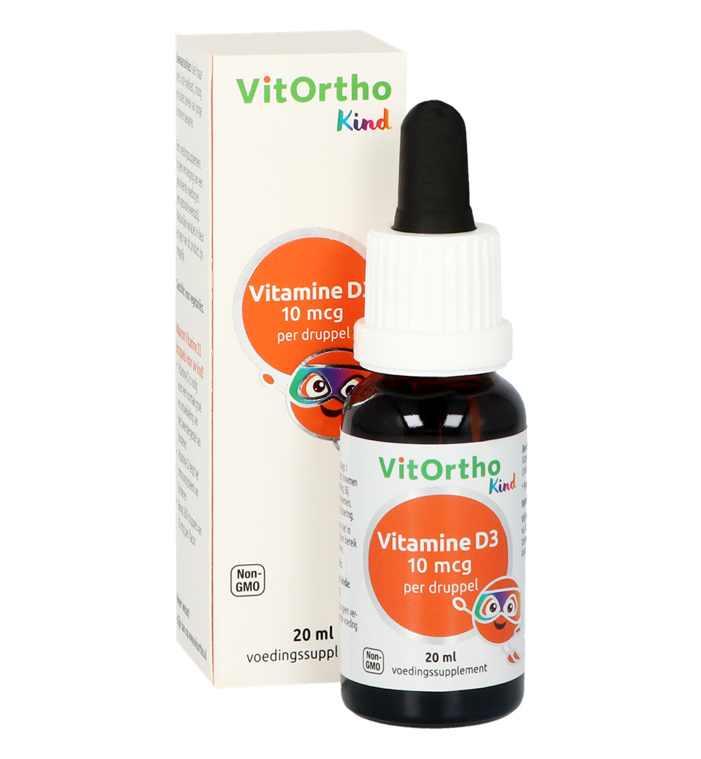 VitOrtho Vitamine D3 10mcg (20 ml)