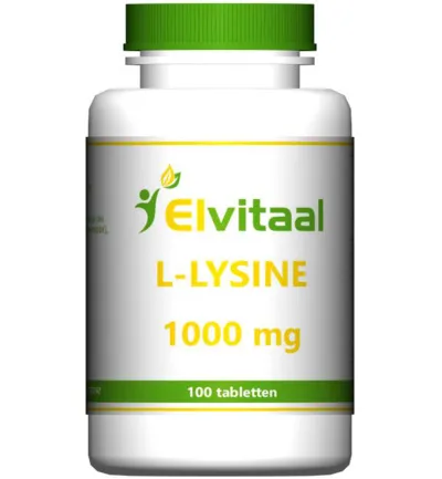Elvitaal/Elvitum L-Lysine 1000mg (100 tabletten)