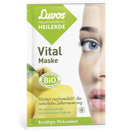 Luvos Crememasker vital 7.5ml (15 ml)