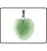 Ruben Robijn Hanger hart 20mm aventurijn (1 stuk)