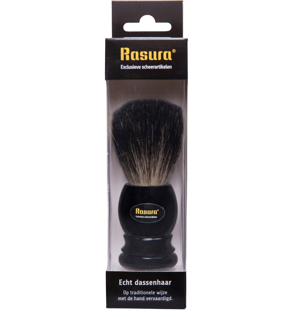 Rasura Scheerkwastgraudas zwart (1 stuk)