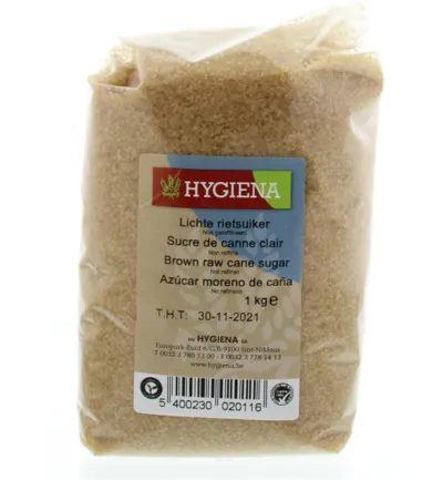 Hygiena Lichte Rietsuiker (1000 gr)