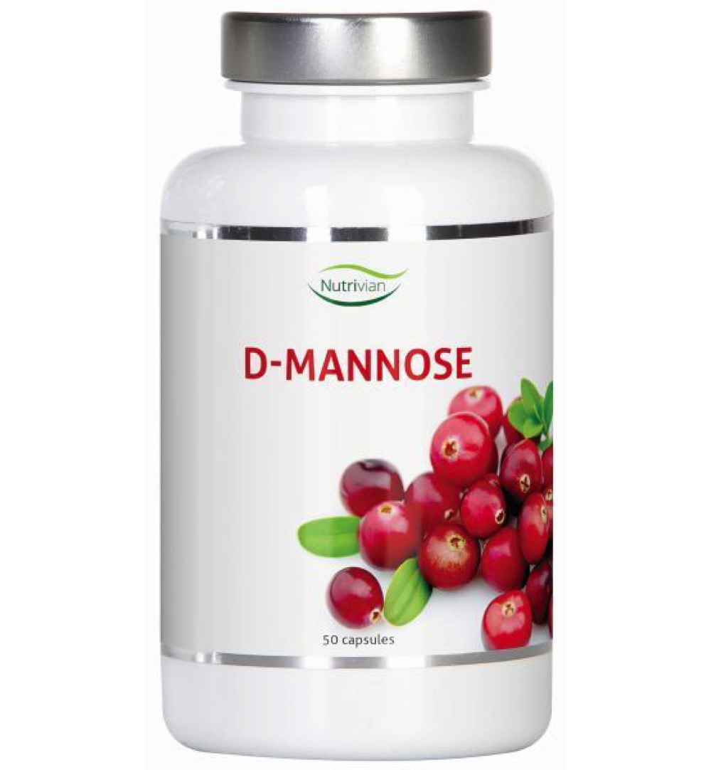 Nutrivian D-Mannose 500 mg (50 capsules)