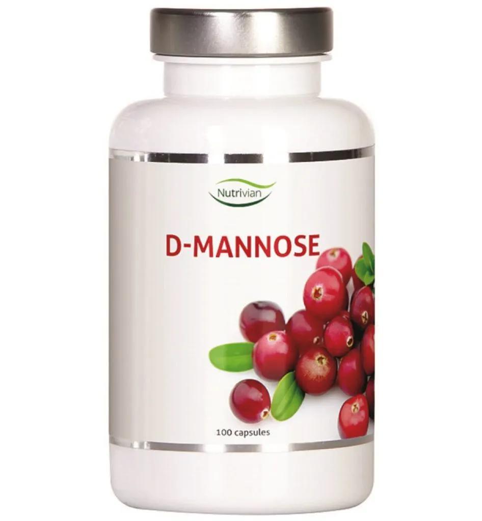 Nutrivian D-Mannose 500 mg (100 capsules)