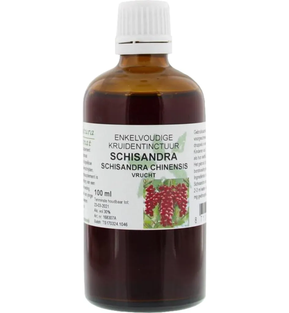 De Cruydhof Schisandra chinensis fruct tinctuur (100 ml)