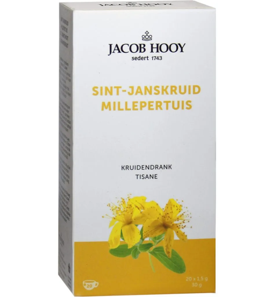 Jacob Hooy Sint Janskruid Theezakjes Gold (20 stuks)