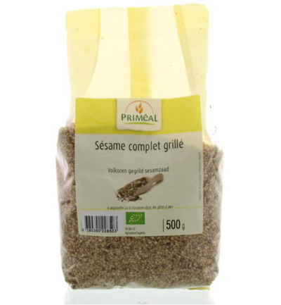 Priméal Volkoren Gegrild Sesamzaad Bio (500 gr)