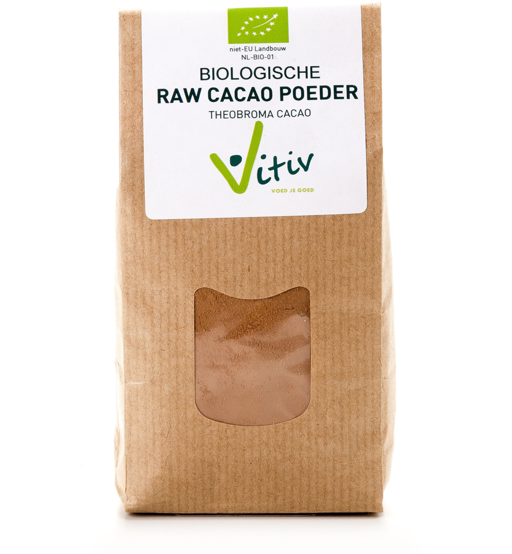 Vitiv Cacao Poeder Bio (300 gr)