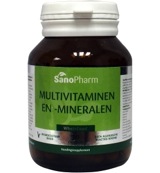 Sanopharm Multivitaminen/mineralen wholefood (30 capsules)