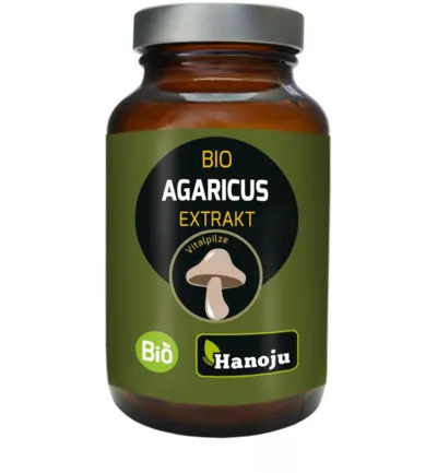 Hanoju Agaricus paddenstoelen extract (90 vega capsules)