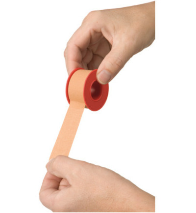 Hekaplast Hechtpleister textiel 5m x 2.5 cm (12 stuks)