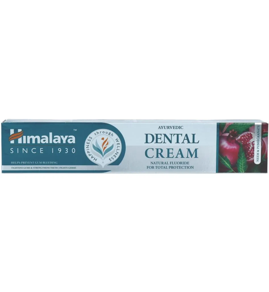 Himalaya Tandpasta dental cream neem & pomegranate (100 ml)